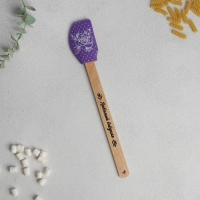 Лопатка силиконовая &laquo;Любимой бабушке&raquo; на формовой подложке, 16.2 х 38.4 см