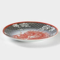 Тарелка фарфоровая «Огненный дракон», d=24 см Тарелка фарфоровая «Огненный дракон», d=24 см