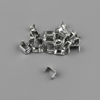 Набор: рулонная молния &laquo;Спираль&raquo; №3, 10 м, 20 бегунков, 40 верхних ограничителей, 20 нижних ограничителей, цвет белый