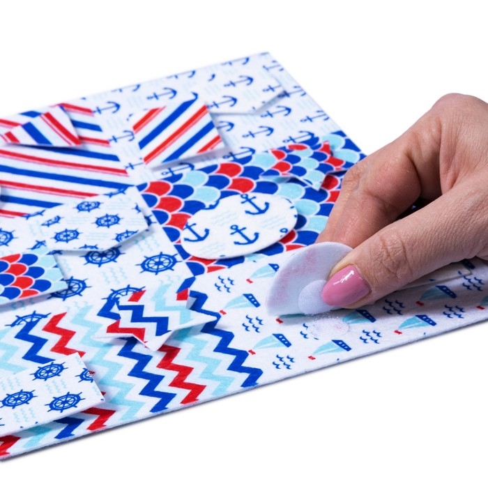 Игра на липучках &laquo;Методика Сегена&raquo;, набор №3, из фетра