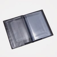 Обложка для автодокументов, цвет серый