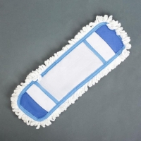 Насадка для плоской швабры Доляна, микрофибра, 40×12 см, цвет МИКС Насадка для плоской швабры Доляна, микрофибра, 40×12 см, цвет МИКС