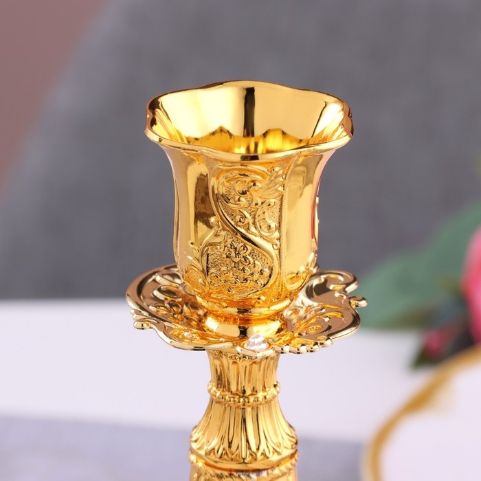 Набор из 2 подсвечников, 7 х 7 х 19 см Набор из 2 подсвечников, 7 х 7 х 19 см