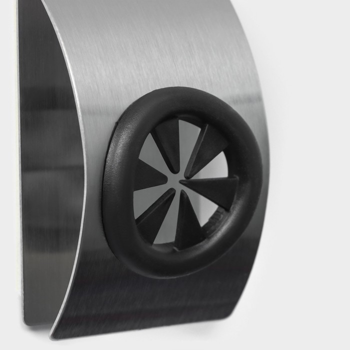 Крючок самоклеющийся SAVANNA Chrome Loft, держатель для салфеток и полотенец, металл, 3&times;8&times;5 см