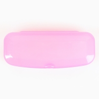 Футляр для очков Enjoy, розовый, 15,5 х 5,2 х 3,5 см