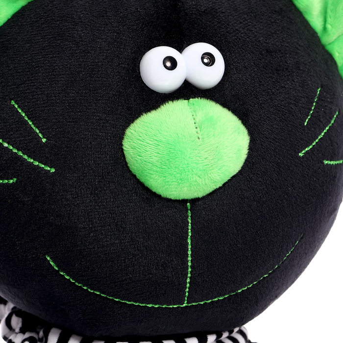 Мягкая игрушка &laquo;Кот Батон&raquo;, цвет чёрный, 30 см
