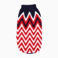 Свитер "Зиг-Заг",  2XL (ДС 41, ОШ 41, ОГ 36-60 см)