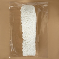 Кружево гипюровое, 46 мм &times; 11 &plusmn; 1 м, цвет айвори