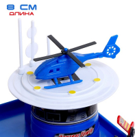 Игровой набор &laquo;Полицейский участок&raquo;, 2 уровня, вертолетная площадка