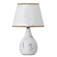 Лампа настольная 16614/1WT E27 40Вт белый 22,5х22,5х35,5 см RISALUX