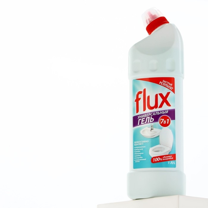Универсальное средство для сантехники, концентрат, 1 л, FLUX Универсальное средство для сантехники, концентрат, 1 л, FLUX