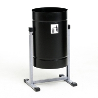 Урна уличная «Уралочка Бюджет» 21 л, 35 х 55 х 26,5 см, черная, бак 0,6 мм Урна уличная «Уралочка Бюджет» 21 л, 35 х 55 х 26,5 см, черная, бак 0,6 мм