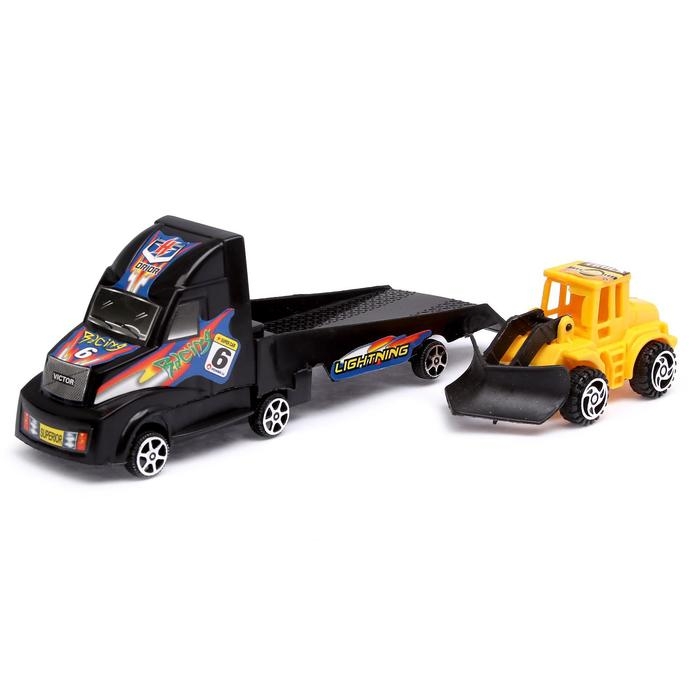 Инерционная машина &laquo;Эвакуатор&raquo;, с трактором, цвета МИКС