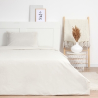 Комплект постельного белья 1,5сп LoveLife Coconut milk 143*215см,150*220см 50*70см-1шт,100%хлопок,сатин,125г/м&sup2;