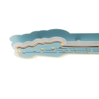 Люстра с ПДУ "Гитара" 1хLED 120Вт 3000-6000К голубой 64х30х7 см BayerLux Люстра с ПДУ "Гитара" 1хLED 120Вт 3000-6000К голубой 64х30х7 см BayerLux