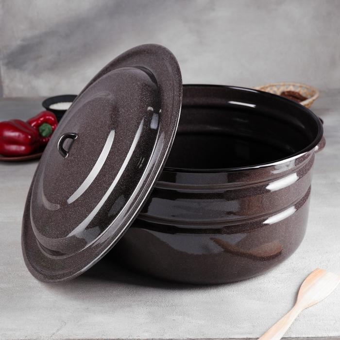 Бак эмалированный, 18 л, цвет МИКС Бак эмалированный, 18 л, цвет МИКС