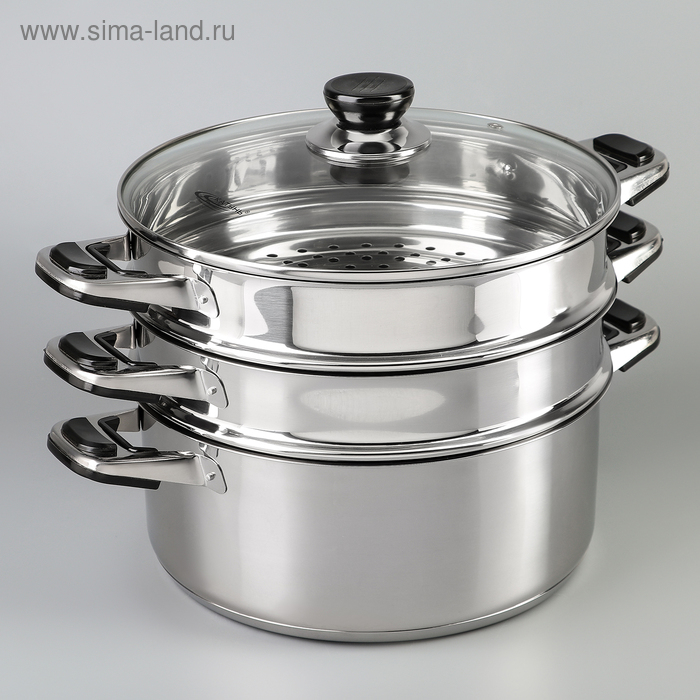 Мантоварка «Алтын», 6 л, d=26 см, 2 секции, капсульное дно, индукция Мантоварка «Алтын», 6 л, d=26 см, 2 секции, капсульное дно, индукция