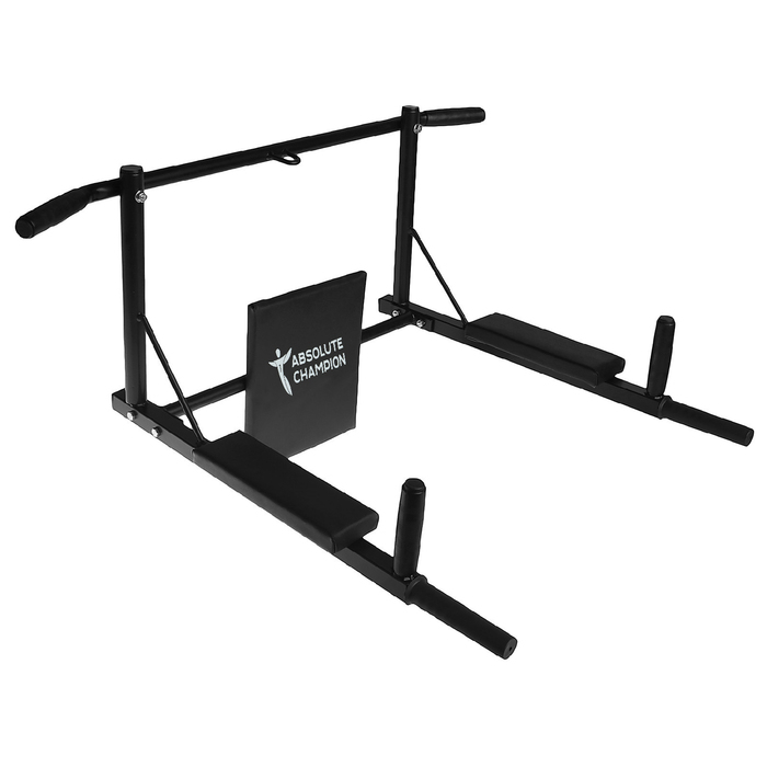 Турник-брусья ONLYTOP «Прогресс» 3 в 1, разборный, цвет чёрный Турник-брусья ONLYTOP «Прогресс» 3 в 1, разборный, цвет чёрный