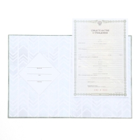 Папка для свидетельства о рождении «My Baby», А4 Папка для свидетельства о рождении «My Baby», А4