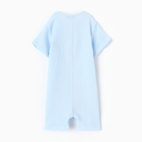 Комбинезон (песочник) детский MINAKU, цвет голубой, рост 92-98 см