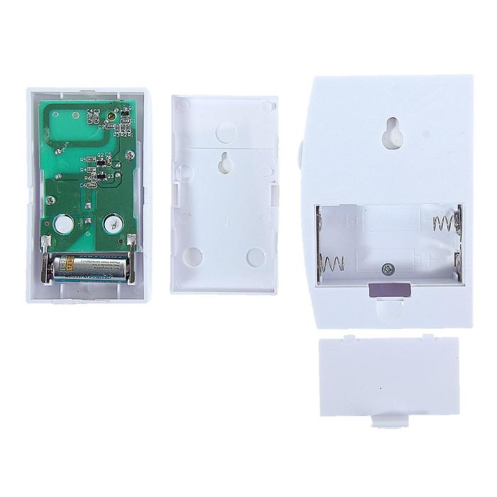 Звонок Luazon LZDV-01, беспроводной, 2хAА (не в комплекте), LR23A, МИКС Звонок Luazon LZDV-01, беспроводной, 2хAА (не в комплекте), LR23A, МИКС