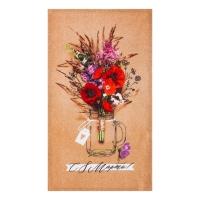 Подарочный набор кухонных полотенец &laquo;8 марта:Весенний праздник&raquo; 35х60 см - 2 шт.