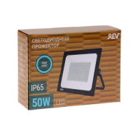 Прожектор светодиодный REV Ultra Slim, 50 Вт, 6500 К, 4000 Лм, IP65 Прожектор светодиодный REV Ultra Slim, 50 Вт, 6500 К, 4000 Лм, IP65
