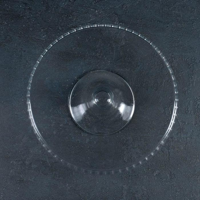 Подставка для торта стеклянная на ножке Patisserie, d=28 см Подставка для торта стеклянная на ножке Patisserie, d=28 см