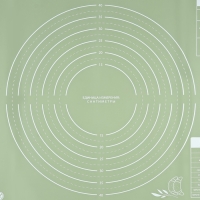 Силиконовой коврик для выпечки &laquo;Приятного аппетита&raquo;, 50 х 70 см