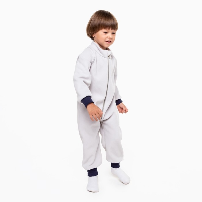 Комбинезон детский, цвет светло-серый, рост 80 см Комбинезон детский, цвет светло-серый, рост 80 см