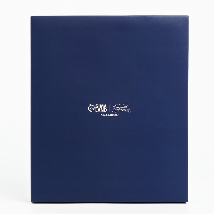 Коробка подарочная новогодняя складная &laquo;Шар новогодний&raquo;, 23.5 х 20.5 х 5.5 см, Новый год