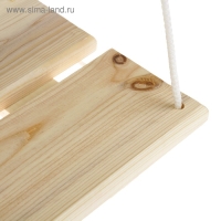 Подвесное кресло деревянное, сиденье 40&times;22см