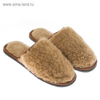 Тапочки мужские, цвет коричневый, размер 45 Тапочки мужские, цвет коричневый, размер 45