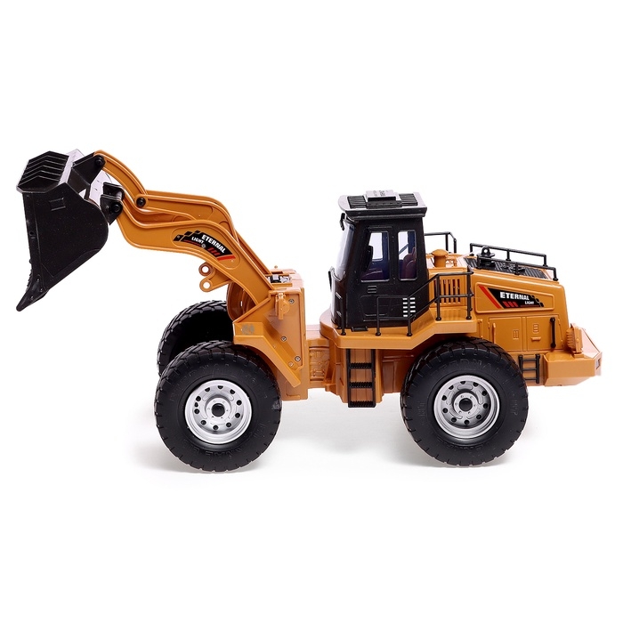 Машинка радиоуправляемая &laquo;Стройка&raquo;, погрузчик, аккумулятор, световые, звуковые и дымовые эффекты
