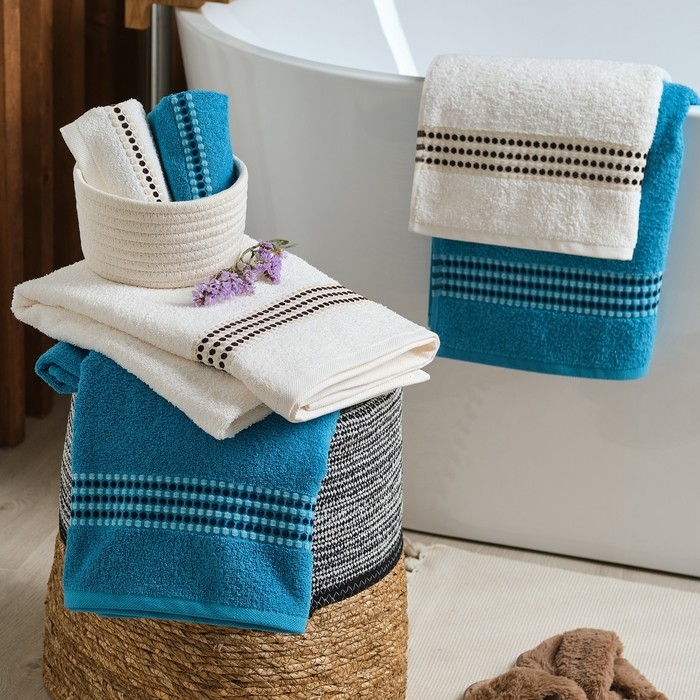 Полотенце махровое Love Life &laquo;Адажио&raquo; 30х50 см, белый, 100% хл, 450 гр/м2