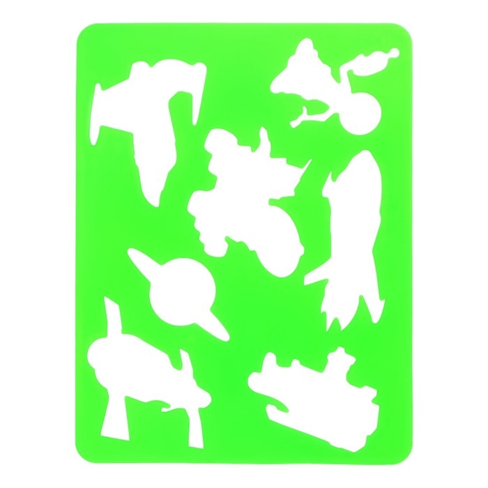 Набор трафарет-раскраска Calligrata, 6 штук (транспорт, инструменты, космос, морские обитатели, животные Африки, листья), для мальчиков Набор трафарет-раскраска Calligrata, 6 штук (транспорт, инструменты, космос, морские обитатели, животные Африки, листья), для мальчиков