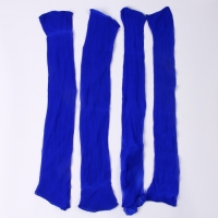 Капрон для кукол и цветов, набор 4 шт., размер 1 шт. &mdash; 45 &times; 6 см, цвет синий