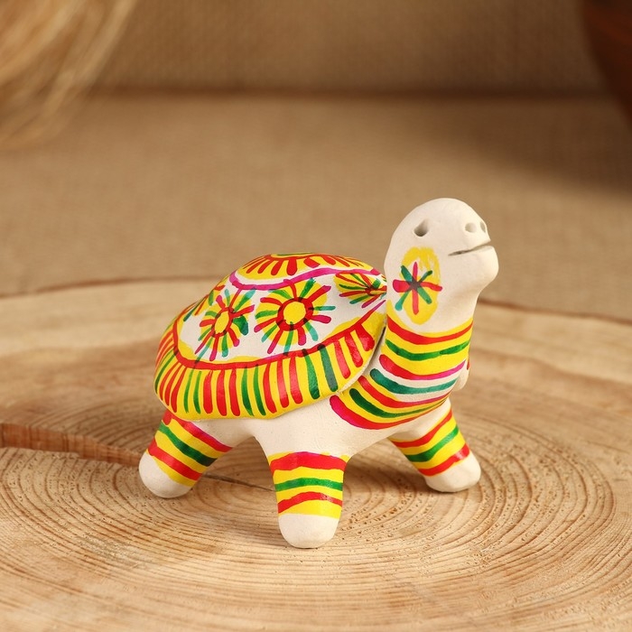 Филимоновская игрушка &laquo;Черепашка&raquo;, 7 см