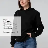 Худи Barta, черное, размер M