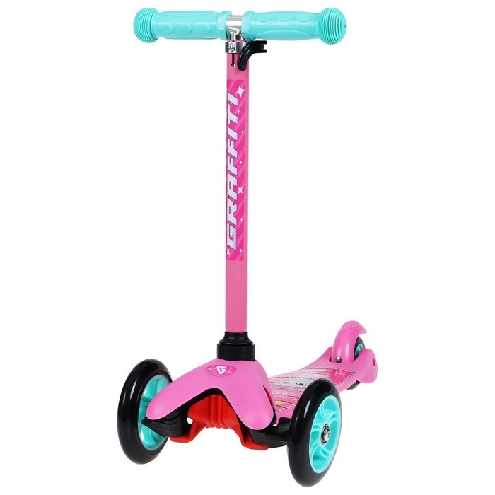 Самокат-снегокат 2 в 1 GRAFFITI «Девочка» Самокат-снегокат 2 в 1 GRAFFITI «Девочка»