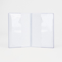 Обложка для паспорта, цвет фиолетовый Обложка для паспорта, цвет фиолетовый