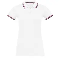 Рубашка поло женская Prestige Women белая, размер XL Рубашка поло женская Prestige Women белая, размер XL