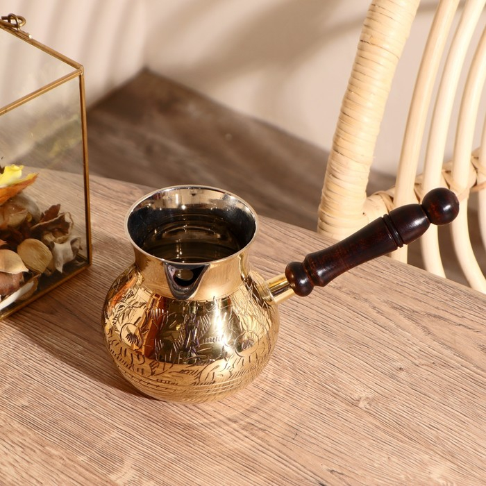 Турка Турка "Бочонок" латунь 500 мл