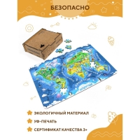 Пазл «Карта мира» премиум Пазл «Карта мира» премиум