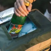 Термосумка с люком &laquo;Арктика&raquo;, M, зеленая