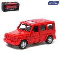 Машина «Внедорожник», инерционная, 1:32, световые и звуковые эффекты, открываются двери, цвет красный Машина «Внедорожник», инерционная, 1:32, световые и звуковые эффекты, открываются двери, цвет красный