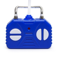 Машина-перевёртыш радиоуправляемая &laquo;Трюк&raquo;, работает от батареек, световые эффекты, цвет синий