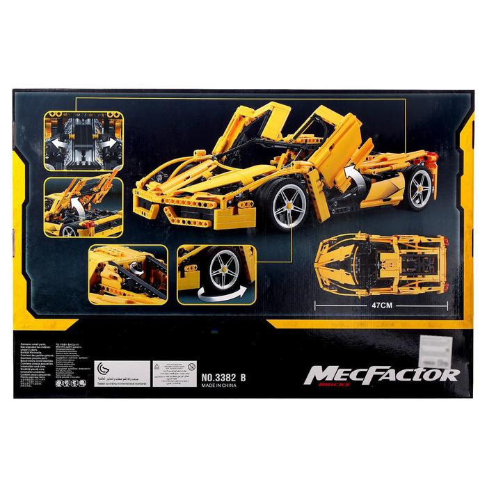Конструктор Техника &laquo;Спорткар&raquo;, коллекционная модель, 1367 деталей