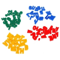 Магнитный набор &laquo;Буквы, цифры, касса&raquo;, 78 шт.