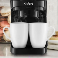 Кофеварка капельная электрическая КТ-764 - 450 Вт - 0.25 л